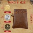 thumbnail image 2 of 50 fichas de metal DND Coins Byhoo, 1,2 cm, oro, plata y cobre, 2 of 6