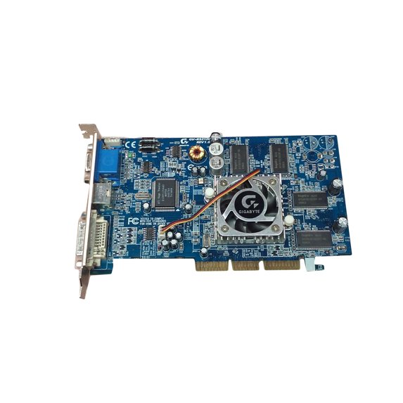 Pre-Owned Gigabyte ATI Radeon 9200 128MB DDR1 SDRAM AGP 4X/8X Video Card (Good)