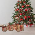 thumbnail image 5 of Yiying Christmas Lighted Gift Boxes 3pcs Glowing Rattan Light String 4in/5in/7in Creative Gix Boxes, 5 of 8