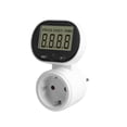 thumbnail image 1 of Enchufe europeo, pantalla LCD grande giratoria de 45 °, toma de medición de energía, pantalla Digital, medidor de energía, dispositivo inteligente de prueba de energía, 1 of 8