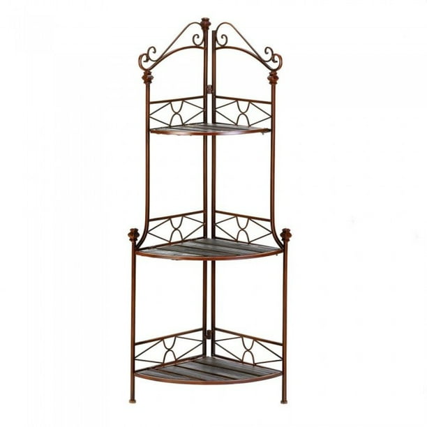 RUSTIC CORNER BAKER?S RACK