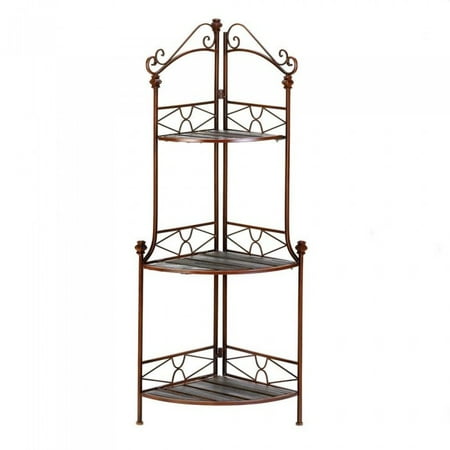 - RUSTIC CORNER BAKER’S RACK