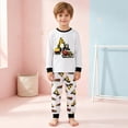 thumbnail image 2 of Gubotare Toddler 2 Piece Pajamas Boys Pajamas Long Sleeve Pjs Set Pajamas Breathable Easy-on Elastic Waistband 3T 4T (Black,3-4 Years), 2 of 8