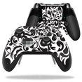 thumbnail image 1 of MightySkins Skin Compatible avec Microsoft Xbox One Elite Controller - Swirly Black Housse de Protection en Vinyle Durable et Unique Facile à Appliquer, à Retirer et à Changer de Style Made in The USA, 1 of 2