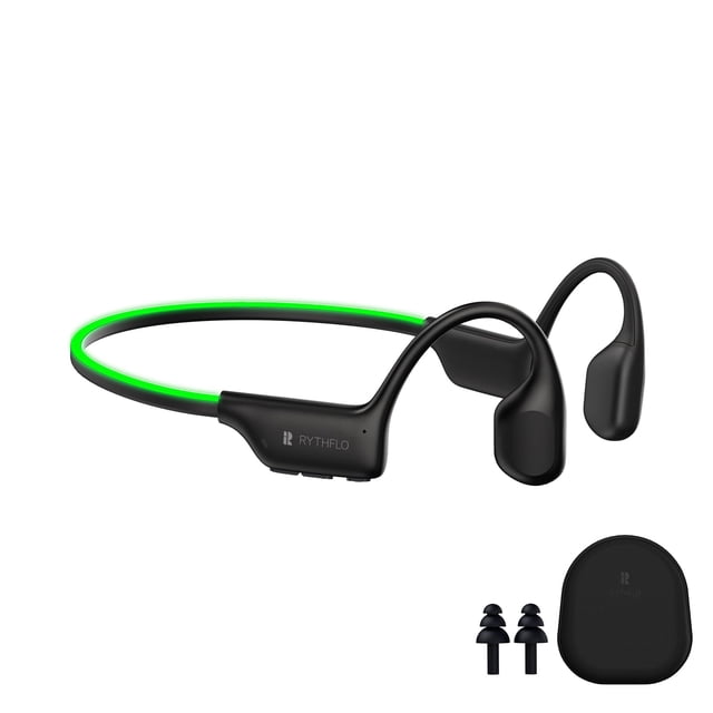 Auriculares Bluetooth Rythflo Bone Conduction con micrófono IPX7