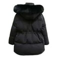 thumbnail image 2 of Women's Down Jackets Padded New Big Collar Down Winter Jacket Women Thick Warm Female Outerwear winter coats for women, 2 of 3