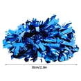 thumbnail image 3 of Cheerleader Pom Poms Multicolor Cheerleading Pom Poms for Team Dance Performance Accessory, 3 of 4