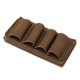 thumbnail image 1 of nylon Military Magazine Molle Pouch Hunting Pouch Hunting Stick Shotgun Shell Ammo Carry Holder 4 Shells Reload Strip He Qiyong unisex, 1 of 2
