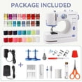 thumbnail image 6 of Sewing Machine for Beginners, Electric Sewing Machine with 16 Stitches, Foot Pedal and Accessories Kit for  DIY Sew Projects,, 6 of 6
