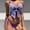 Purple, variant on Womens Sexy Butterfly Print Bikinis Two Pieces Swimsuits Spaghetti Strap Tie Triangle Bathing Suit Swimwear