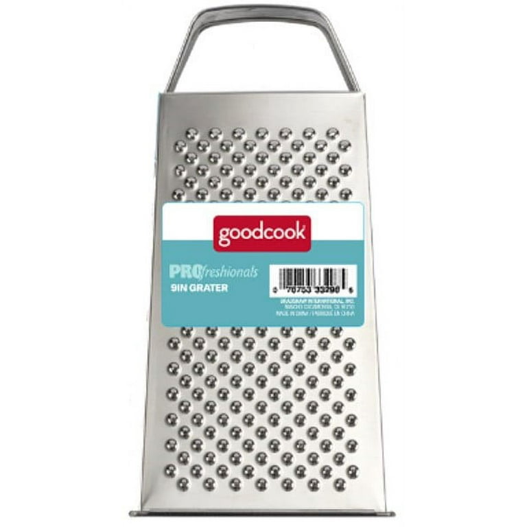 MercerGrates Acid-Etched Box Grater - 4-Sided, Mercer Culinary