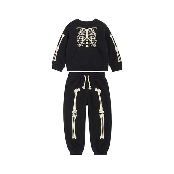 Way To Celebrate Toddler Halloween Pullover and Jogger Set, Sizes 12M-5T