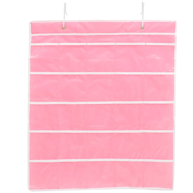Miangastore Classroom Cell Phone Organizer Multi-grid Phone Pouch Hanging Jewelry Organizer Phone Bag