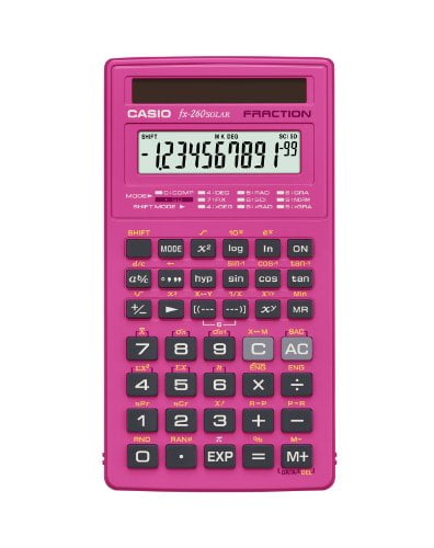 Casio Fx 260 Solar Ii Scientific Calculator Lcd Display Black Walmart Com