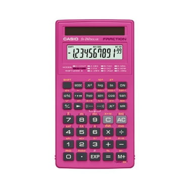 Casio Fx 260 Solar Ii Scientific Calculator Lcd Display Black Walmart Com