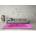 thumbnail image 3 of Ahgly Company Indoor Rectangle Oriental Pink Industrial Area Rugs, 5' x 7', 3 of 4