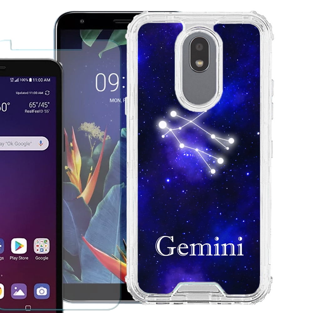 For LG Tribute Royal / LG Prime 2 Case, 3Layer Hybrid Bumper Phone