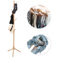 thumbnail image 1 of Perchero EOTVIA Forma Permanente de pie Rack Rack Ropa Hat Hanger Stand Organizer para El dormitorio en casa, 1 of 7