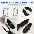 thumbnail image 2 of Breathable Diabetic Shoes for Men and Women Wide Width Orthopedic Shoes for Swollen Feet Bunion Relief Lightweight Walking Shoes for Elderly Soft Sole, 2 of 5