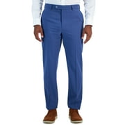 Vince Camuto Mens Slim fit Dress Pants 30 / 30 Blue Solid