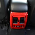 thumbnail image 3 of Para Durango 2011-2021, embellecedor de cubierta de salida de ventilación de aire acondicionado trasero de coche, pegatina decorativa, accesorios, color rojo, 3 of 5