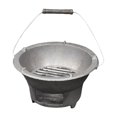 thumbnail image 1 of Smokeless Fire Barbecue Multifunction Cast Iron for Barbecue 20cm x 11cm, 1 of 8