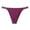 Purple, variant on Honeeladyy Women's Fashion Attractive Traceless Transparent Low Waist G-string Panties Thong