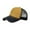 Yellow, variant on Kelon Unisex Golf Dad Hat, Color Block Breathable Trucker Baseball Cap, Women's Outdoor Sun Visor Hat, Multifunctional Lightweight Sunshade Headwear for Sports, Beach & Daily Wear, One Size