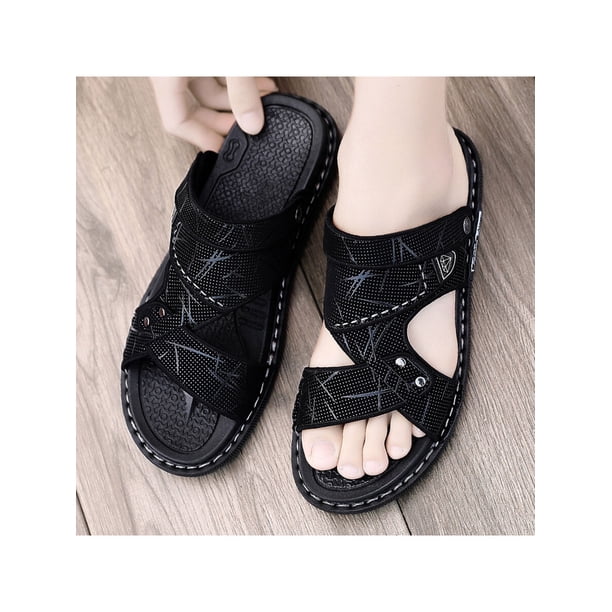 Summer Fashionable, Trendy, Comfortable, Lightweight, Breathable Open Toe Slip-on Sandals