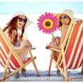 thumbnail image 6 of Sunflower Wind Spinners with Stakes 14" W x 19" H Wind Spinners Lawn Pinwheel Sunflower Windmill Outdoor Multicolor Pinwheels for Yard Decoration, 6 of 7