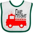 thumbnail image 3 of Inktastic Future Firefighter Cute Red Firetruck Boys or Girls Baby Bib, 3 of 4