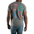 thumbnail image 2 of Men's Vintage Charcoal Sony PlayStation Tee with Distressed Front and Back Print, 2 of 2