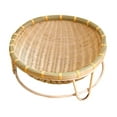 thumbnail image 3 of STARTIST Bamboo Woven Cat Nest Breathable Universal for Kitten Dogs Small Medium Cats 40cm, 3 of 9