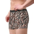thumbnail image 4 of Disketp Zebra Skin And Leopard Print Men'S Boxer Briefs,Soft And Breathable Cotton Underwear With Comfortflex Waistband, 4 of 9