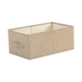thumbnail image 2 of Fabric Storage Box Foldable Wardrobe Organizer Drawer Container Large Capacity Clothes Toy Storage Bin Space Saving Collapsible Storage Basket For Closet Bedroom Living Room Home Organization Use, 2 of 6