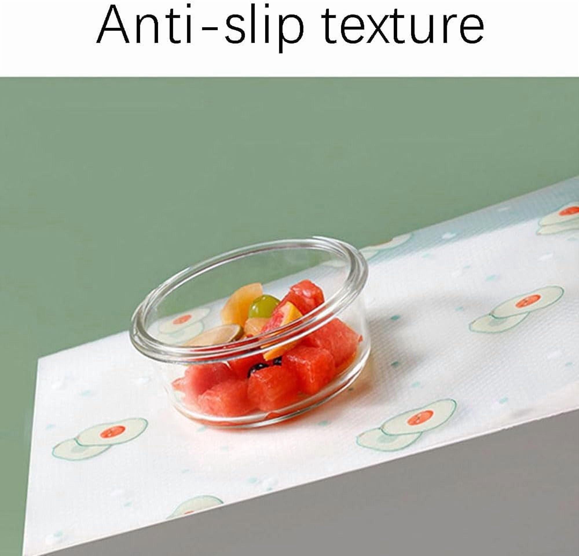Easy Tear Perforated Drawer Liner Kitchen, No Cut Shelf Liners for Drawers Tearable, Waterproof Shelf Paper & Drawers Liner Non Adhesive, Easy to Use, for Refrigerator/Shelves