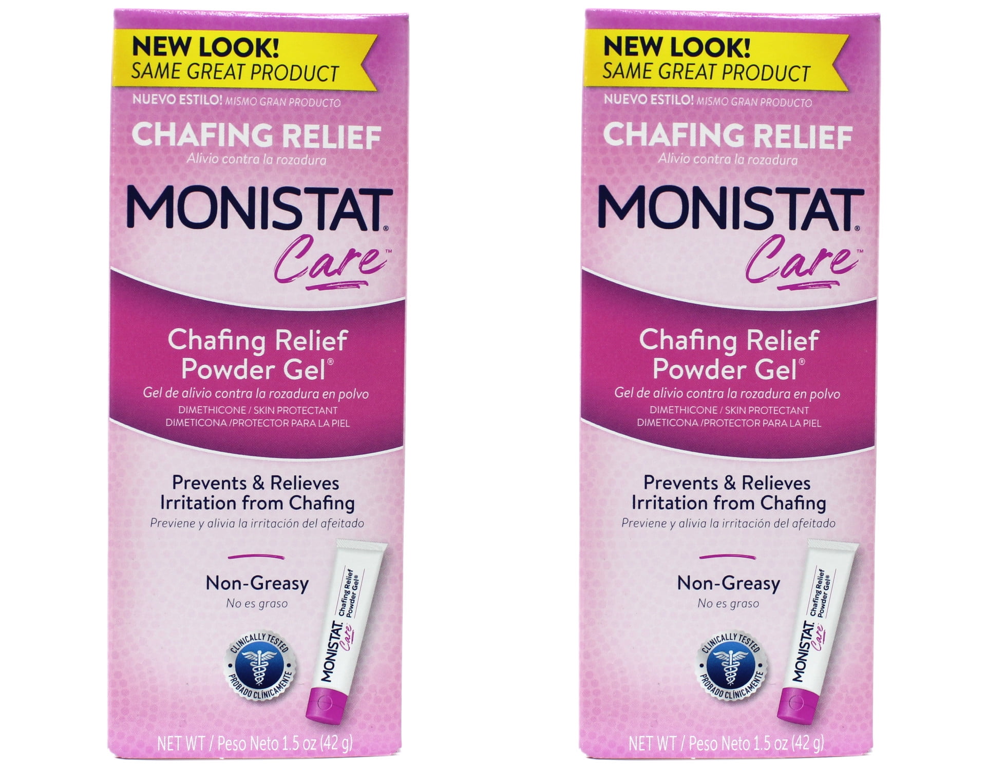 2 Pack Monistat Soothing Care Chafing Relief Powder-Gel, 1.5-Ounce Tube - Do You Wash Monistat Out In The Morning