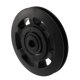 thumbnail image 4 of Cable de rueda de polea de rodamiento negro de 95mm, pieza de equipo de gimnasio Wearproo, 4 of 5