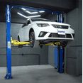 thumbnail image 2 of Rampa Hidráulica Automotriz Hantec 2 Postes Porteria 10,500 Lbs 110V Azul, 2 of 9