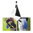 thumbnail image 4 of Toalla de golf de poliéster Paño de limpieza Toalla de limpieza de pelotas de golf Limpiador de pelotas de golf para senderismo Mantenimiento de palos Negro Macarena Toallas de golf, 4 of 8