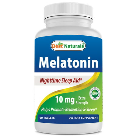 Best Naturals Melatonin 10 mg 60 Tablets (Best Male Masterbation Aid)