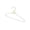 White, variant on Luxury Pearl Bow Hanger 15.6x8.9 in Wedding Dress Evening Gown ABS Plastic Non Slip Gift for Brides Fashion Lovers