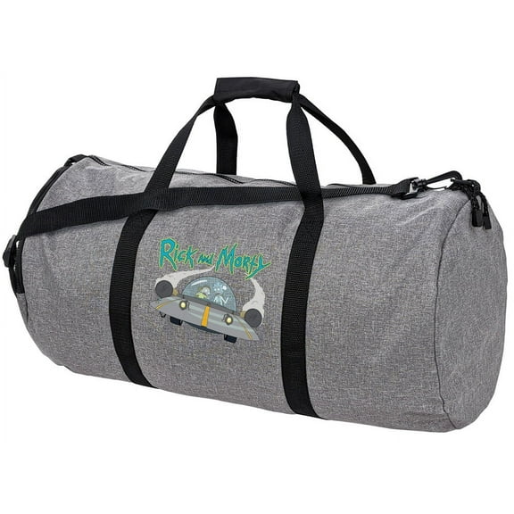 Rick and Morty Spaceship Lightweight Duffel Bag for Sports and Gym Packable for Travel