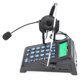thumbnail image 3 of Centro de llamadas HT910, teléfono con cable con auriculares, teléfono con auriculares omnidireccionales para oficina y hogar, 3 of 5