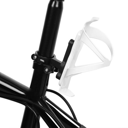 GUB G-21 Bicycle Bottle Cage Adapter - Adjustable 30.6-33.9mm Mount For Handlebar Or Seatpost, CNC Aluminum