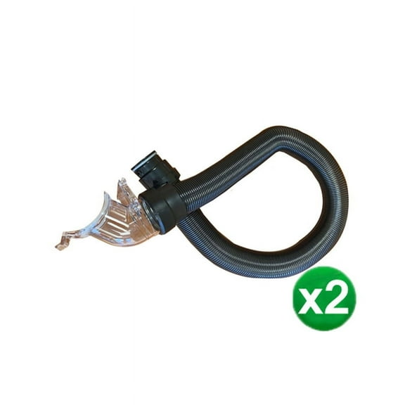 Replacement Part For Bissell Pet Hair Eraser Upright Vacuum Hose Assembly with Cuffs & Elbow, 1608846 [2 Hose]