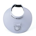 thumbnail image 1 of keepw Hat With Fan Cap For Long-lasting Coolness Camping Solar Hat With Built In Fan Golf Fan Hat Light grey, 1 of 6