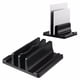 thumbnail image 1 of Methold Soporte ergonómico para computadora portátil estable y duradero para mayor comodidad Soporte vertical para computadora portátil Teléfono y Comunicación negro, 1 of 6