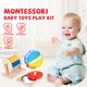 thumbnail image 3 of Juego Adena Montessori Mirror, Peekaboo, Knob Puzzle, batería, 3 of 9