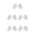 thumbnail image 1 of ZLight 1 Pair Kids Mittens Simple Style Clothes Accessory Solid Color Fingers Cover Beautiful Toddler Mitten for Winter White 5Set, 1 of 6